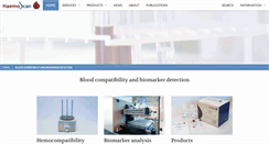 Desktop Screenshot of haemoscan.com